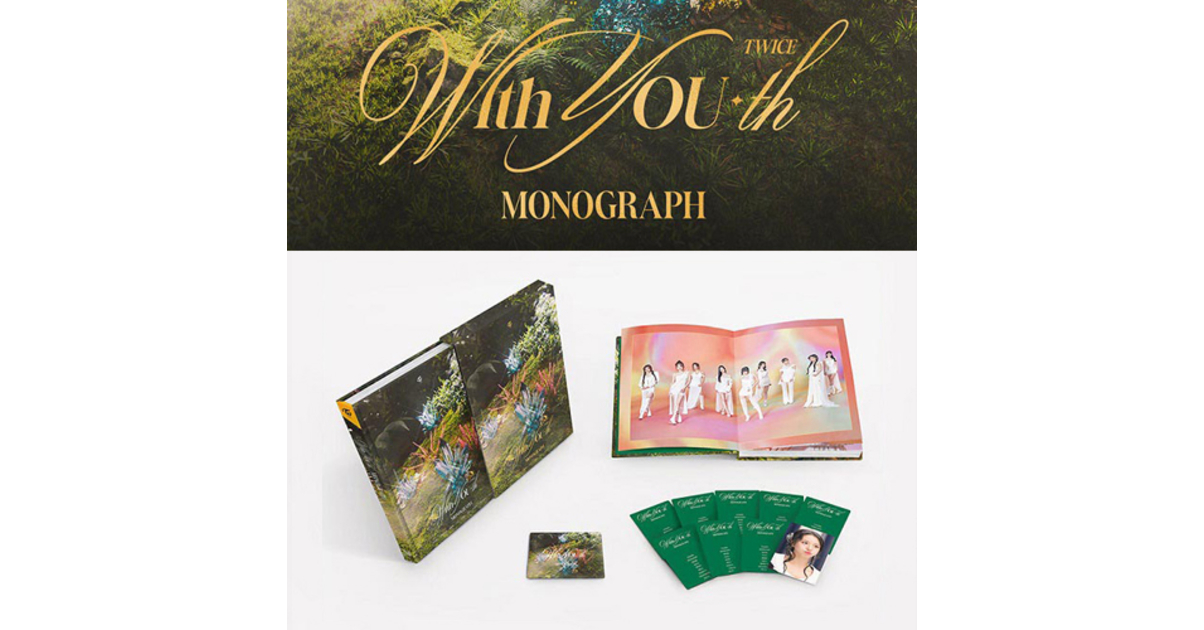 TWICE Monograph With You Th Photobook Édition Limitée